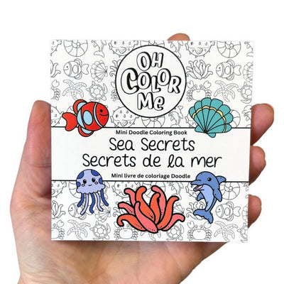 Sea Secrets Mini Colouring Book | Oh Color Me | boogie + birdie