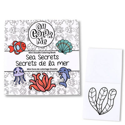 Sea Secrets Mini Colouring Book | Oh Color Me | boogie + birdie