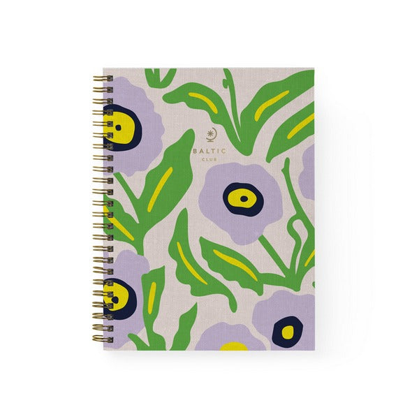 Serenade Spiral Notebook | Baltic Club | boogie + birdie