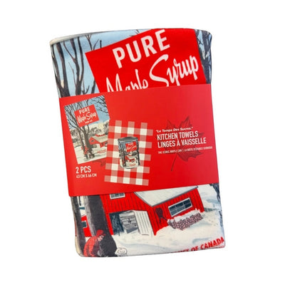 Maple Syrup Tea Towels | Set of 2 | Seracon | boogie + birdie