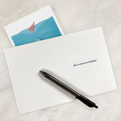 Shark Birthday Card | Le Petit Lapin | boogie + birdie