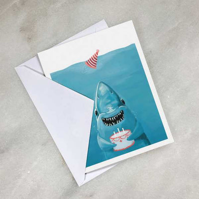 Shark Birthday Card | Le Petit Lapin | boogie + birdie