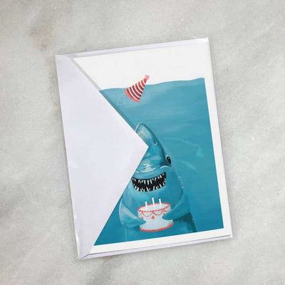 Shark Birthday Card | Le Petit Lapin | boogie + birdie