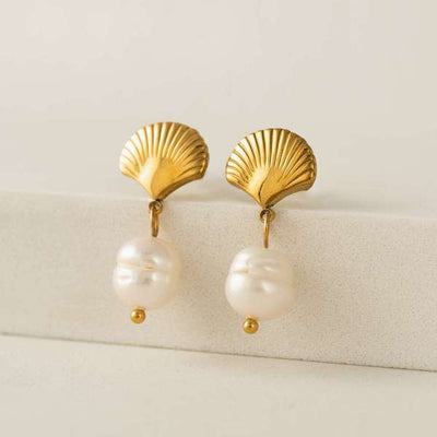 Waterproof Shell & Pearl Drops | Lover's Tempo | boogie + birdie