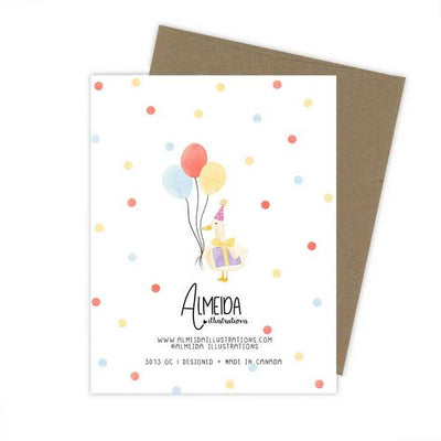 Silly Goose Birthday Card  | Almeida Illustrations | boogie + birdie