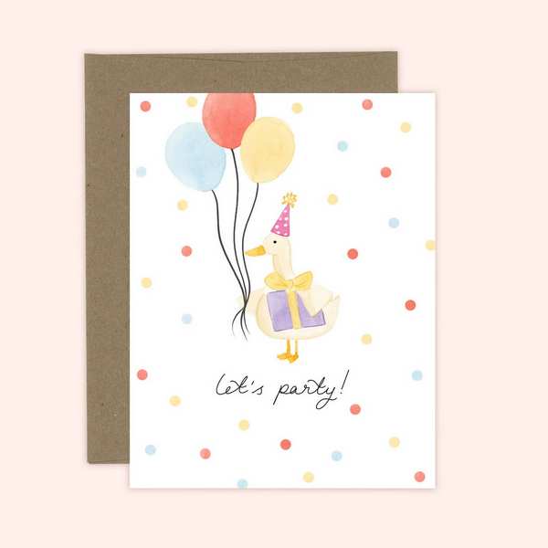 Silly Goose Birthday Card  | Almeida Illustrations | boogie + birdie