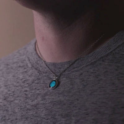 Moonglow Silver Charmed Necklace | Necklaces | boogie + birdie