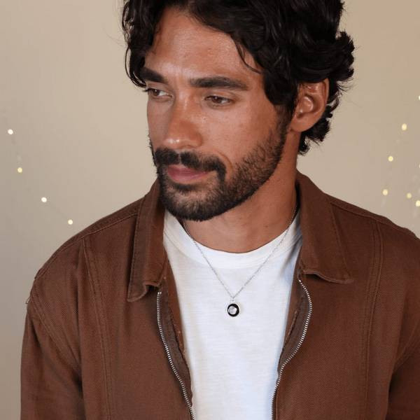 Moonglow Silver Charmed Necklace | Necklaces | boogie + birdie