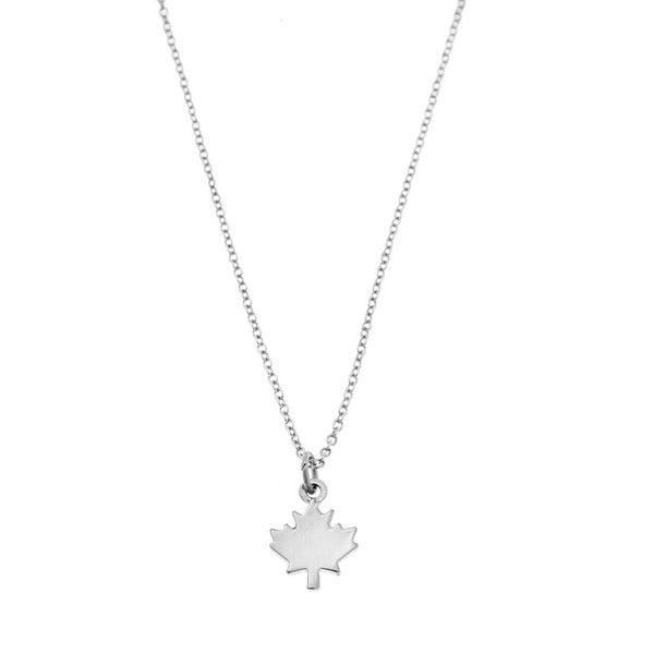 Silver Maple Leaf Necklace | Foxy Originals | boogie+birdie