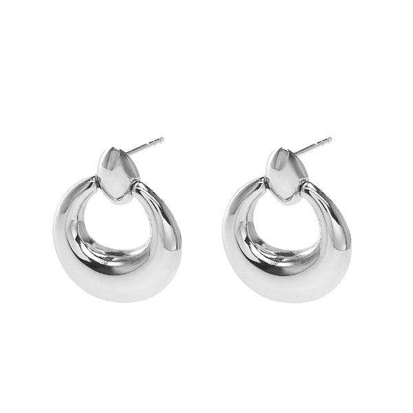 Silver Verse Dangle Earrings | BAMBU Jewellery | boogie + birdie

