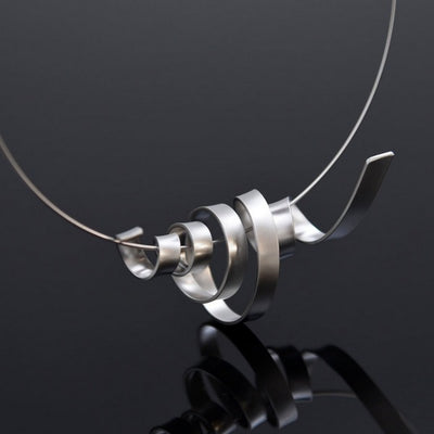 Silver Voss Cuff Necklace (22077-SS) | Pursuits | boogie + birdie