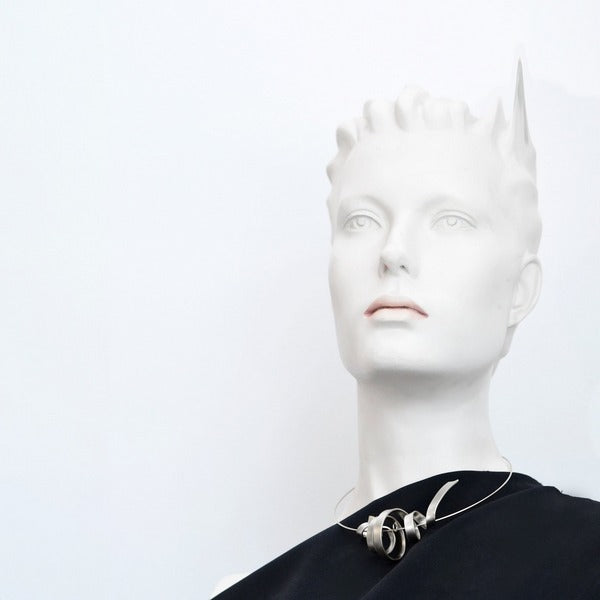 Silver Voss Cuff Necklace (22077-SS) | Pursuits | boogie + birdie