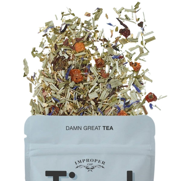 Sleepy as Shit Loose Leaf Tea Pouch | Improper Tea | boogie + birdie