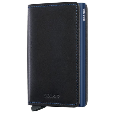 Original Black Navy Secrid Slimwallet  | Wallets| boogie + birdie