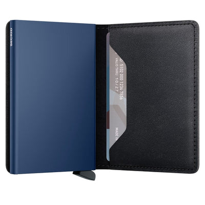 Original Black Navy Secrid Slimwallet  | Wallets| boogie + birdie