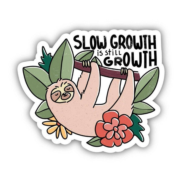 Still Growth Sloth Sticker | Big Moods | boogie + birdie