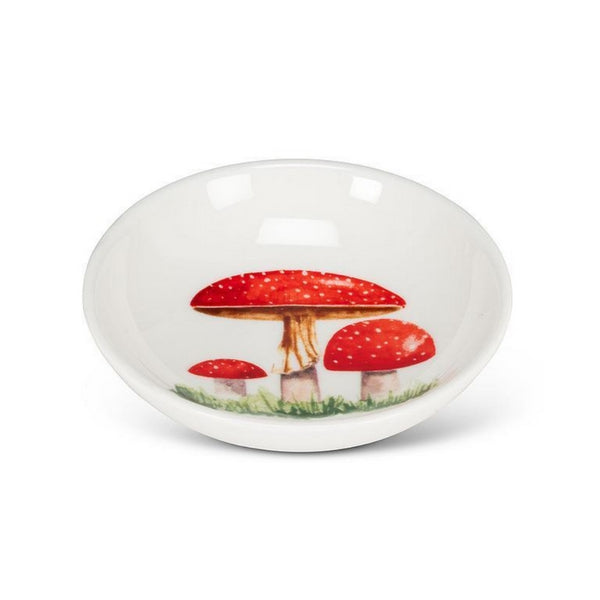 Mushroom Ceramic Trinket Dish | Trays + Holders | boogie + birdie