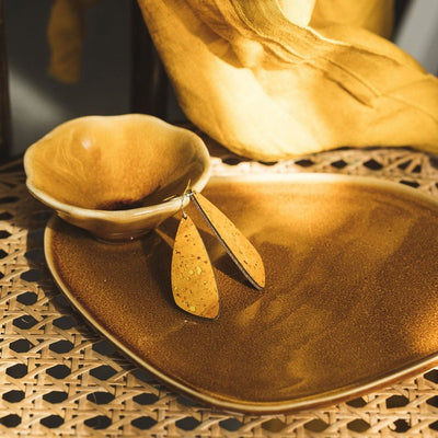 Ochre Small Wing Earrings | Hello Lovely | boogie + birdie