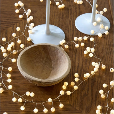 White Snowberry String Lights | Home Decor | boogie + birdie