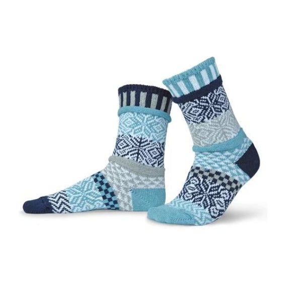Snowfall Solmate Socks | Socks + Slippers | boogie + birdie

