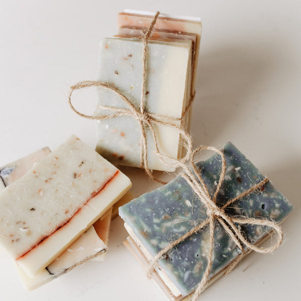 Assorted Sample Stack Soap Bars | SOAK Bath Co. | boogie + birdie