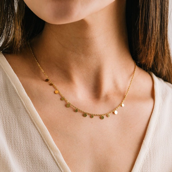Gold Solar Waterproof Necklace | Lover's Tempo | boogie + birdie