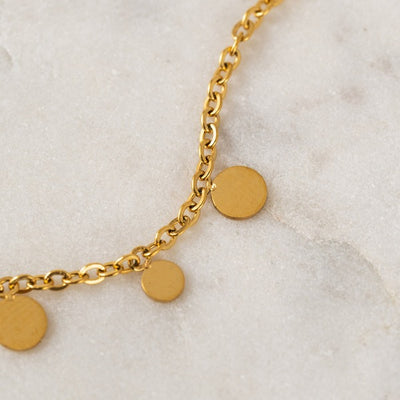 Gold Solar Waterproof Necklace | Lover's Tempo | boogie + birdie