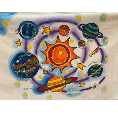 Solar System Pillowcase Painting Kit | Artburn | boogie + birdie
