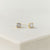 Gold Solitaire Crystal Fete Studs