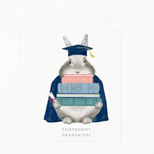 Somebunny Graduated Graduation Card | Greeting Cards | boogie + birdie