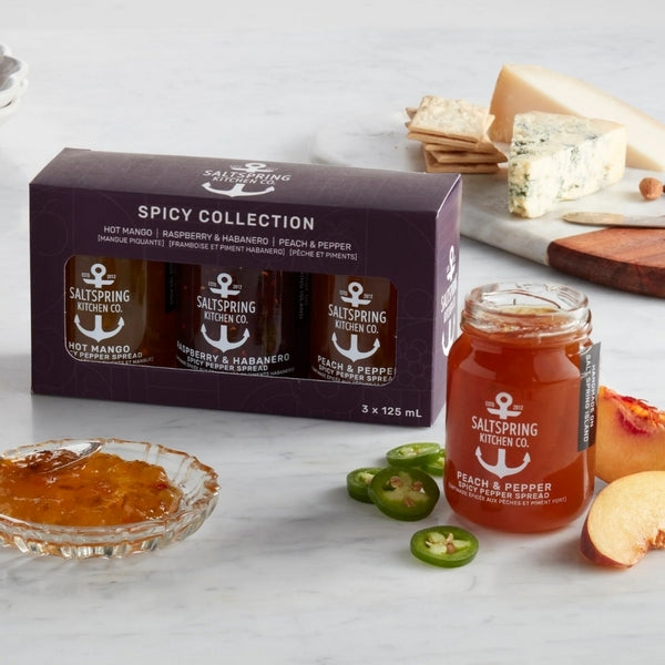 Spicy Spreads Trio Collection | Saltspring Kitchen Co. | boogie + birdie