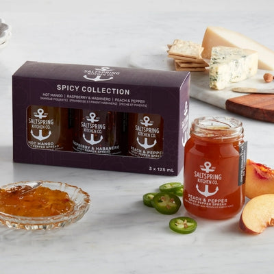 Spicy Spreads Trio Collection | Saltspring Kitchen Co. | boogie + birdie