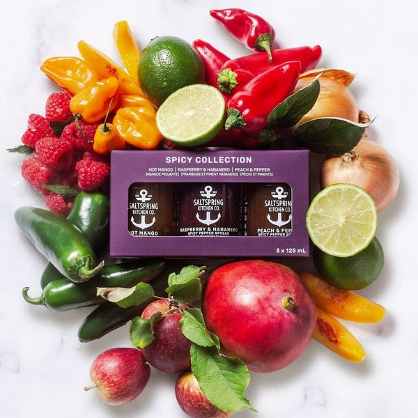 Spicy Spreads Trio Collection | Saltspring Kitchen Co. | boogie + birdie
