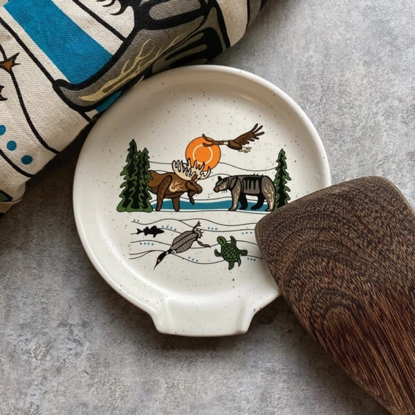 All My Relatives Spoon Rest - Lac Seul First Nation/Ojibwe | Native Northwest | boogie + birdie