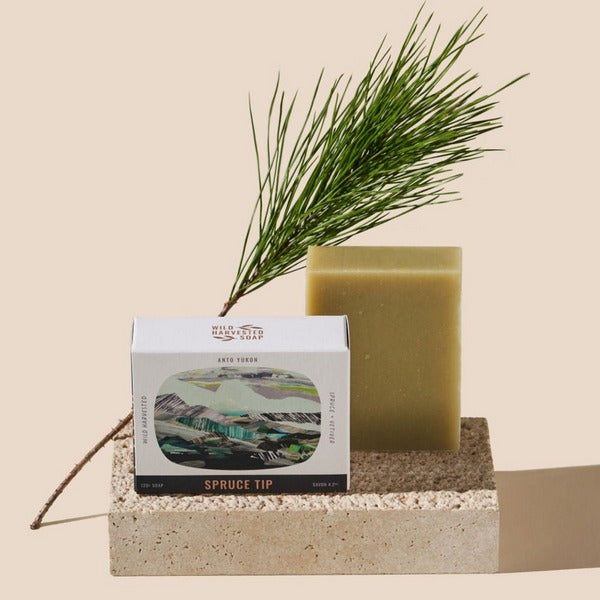 Spruce Tip Wild Harvest Bar Soap | Anto Yukon | boogie + birdie