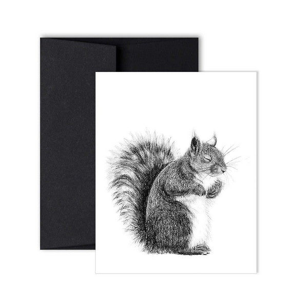 Squirrel Art Card | Le Nid Atelier | boogie + birdie