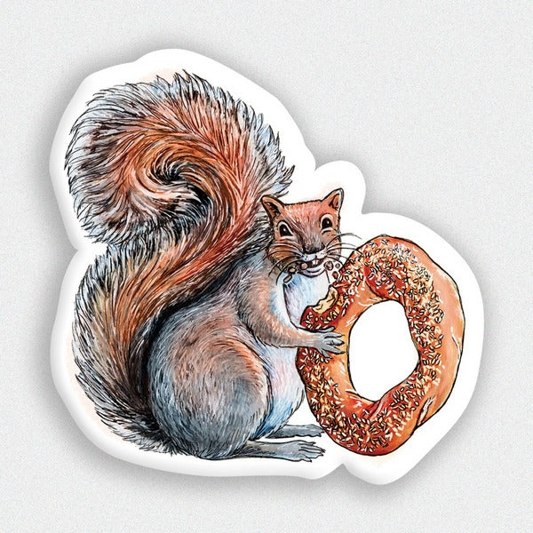 Squirrel Sticker | Studio Raton | boogie + birdie