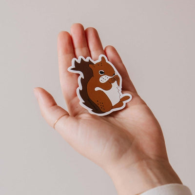 Vinyl Sticker Squirrel MTL | Mimi & August | boogie + birdie