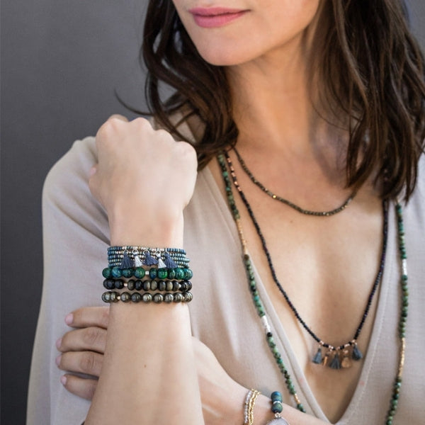 Aqua Terra Stacking Bracelet | Scout | boogie + birdie