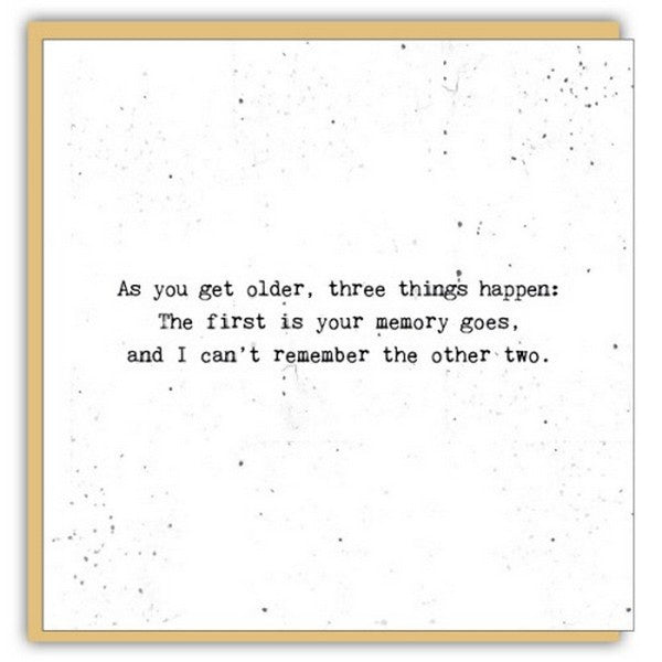 As You Get Older Birthday Card | Cedar Mountain | boogie + birdie