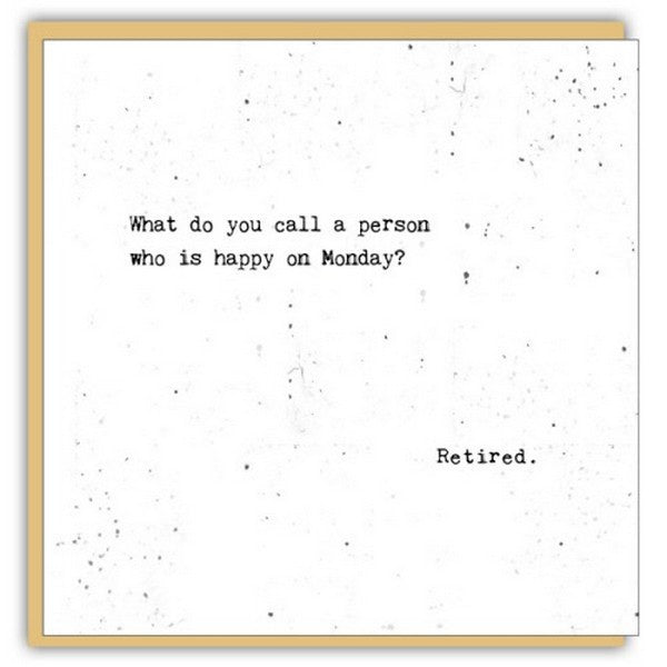 What Do You Call Retirement Card | Cedar Mountain | boogie + birdie