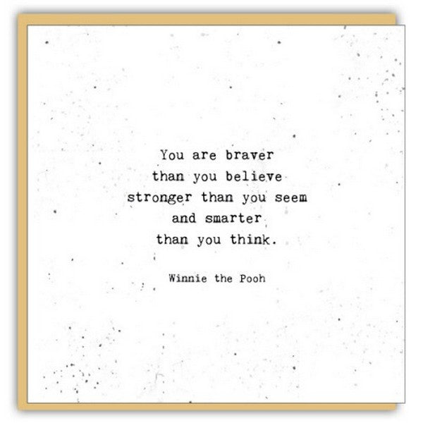 You Are Braver Card | Cedar Mountain | boogie + birdie