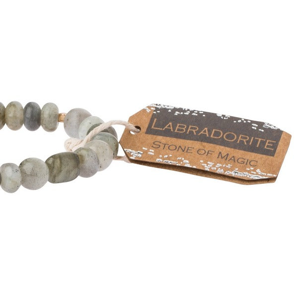 Labradorite Stone Stacking Bracelet | Scout | boogie + birdie

