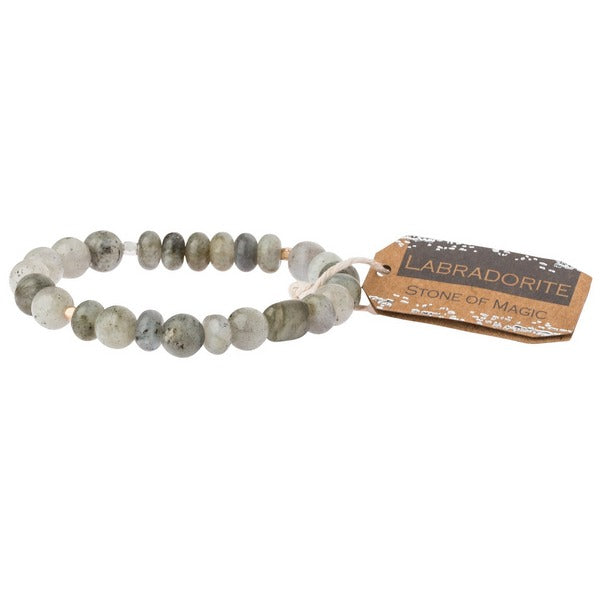 Labradorite Stone Stacking Bracelet | Scout | boogie + birdie

