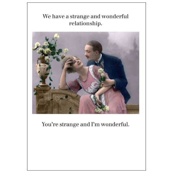 Strange and Wonderful Love Card | Valentine's Day | boogie + birdie