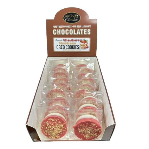 Strawberry Shortcake Cup Oreo Cookie  | anDea Chocolate | boogie + birdie