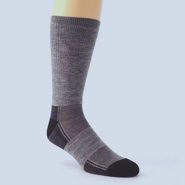 Unisex Grey/Black Summer Hiker Merino Socks | J.B. Fields | boogie + birdie