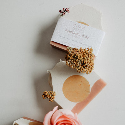 Sunkissed Soap Bar | SOAK Bath Co. | boogie + birdie