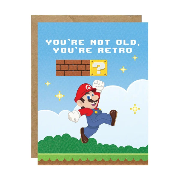 Super Retro Video Game Birthday Card | Simple Whimsy | boogie + birdie