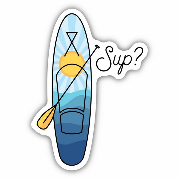 Sup? Paddleboard Sticker | Stickers Northwest | boogie + birdie